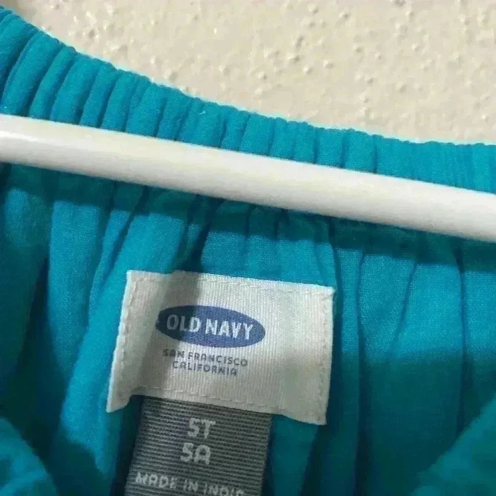GIRLS OLD NAVY GAUZE MAXI DRESS SIZE 5T